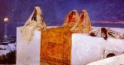 Jean-Joseph Benjamin-Constant Arabian Nights oil painting reproduction